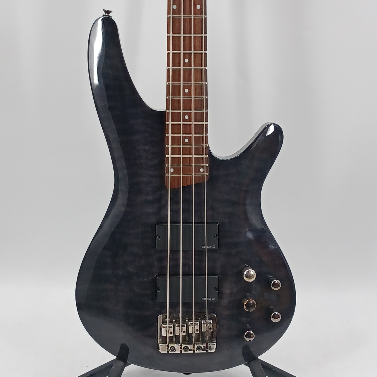 Used Ibanez SDGR 4-STRING Vintage Bass Guitar Silver/Gray 4-String
