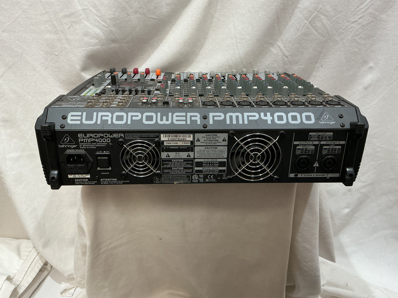 Used Behringer EUROPOWER PMP 4000 Mixing Console
