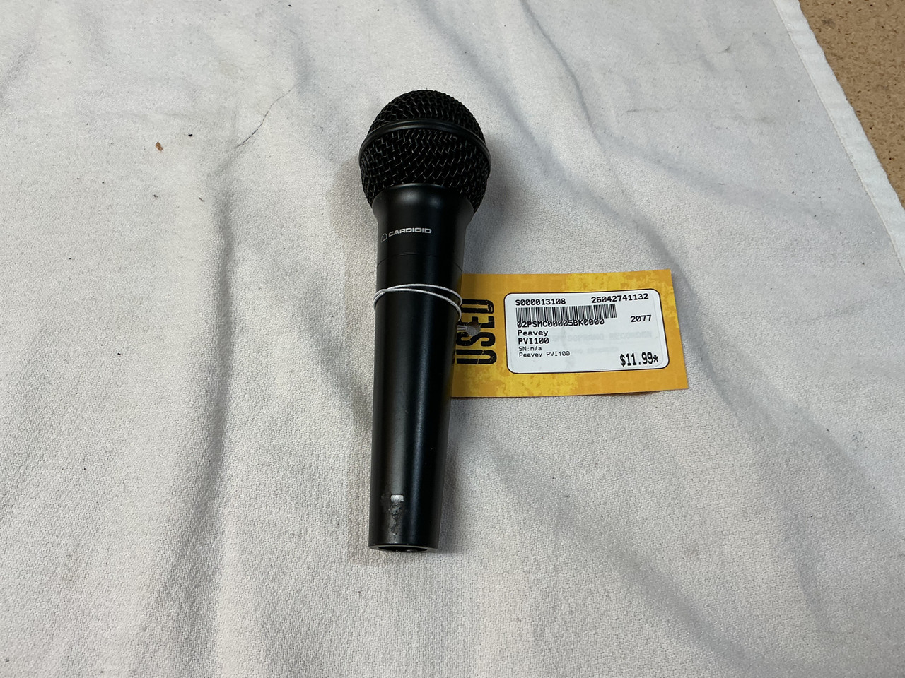 Peavey PVi100ダイナミックマイク 美品 Used Peavey PVI100 Dynamic Microphone