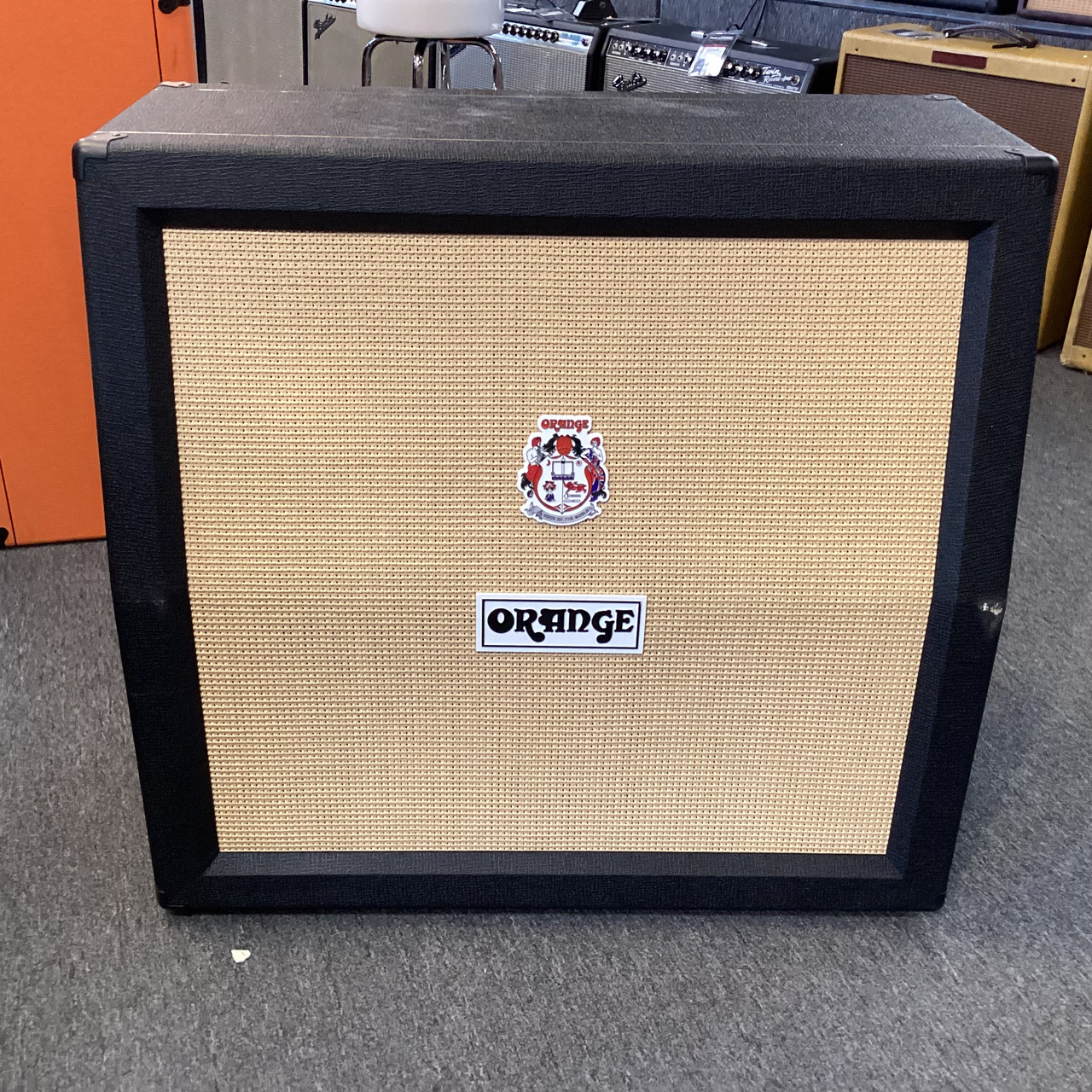 Used Orange PPC412 4 x 12 Guitar Speaker Cabinet 4 x 12