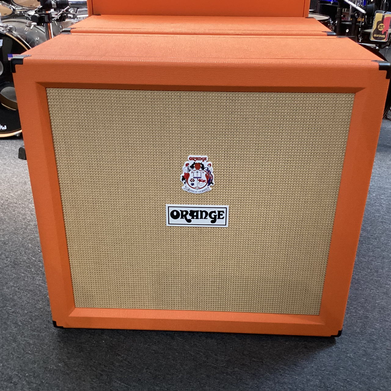Used Orange PPC412 4 x 12 Guitar Speaker Cabinet 4 x 12