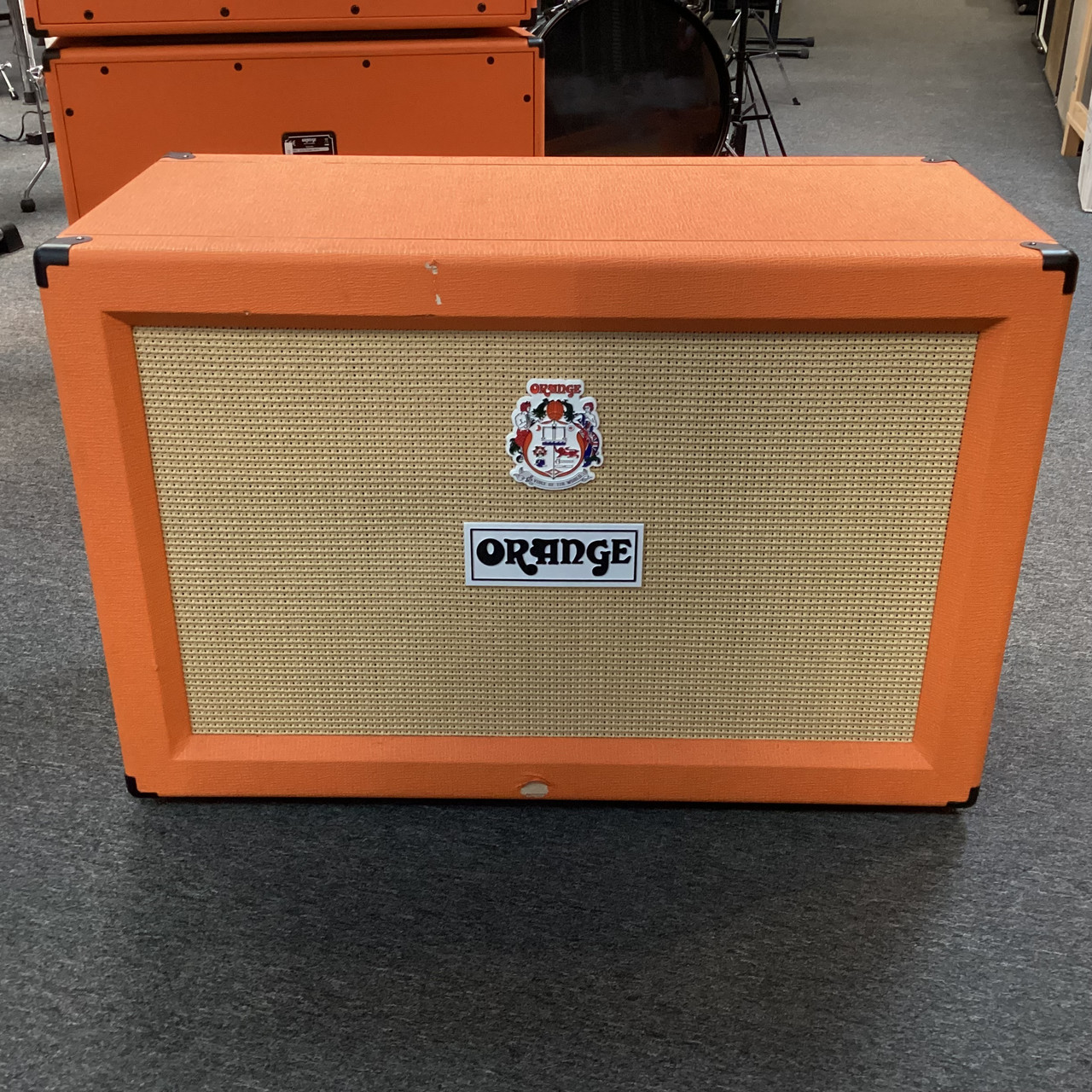 Used Orange PPC212 2 x 12 Guitar Speaker Cabinet 2 x 12