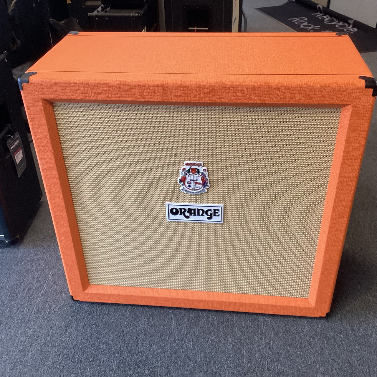 Used Orange PPC412 4 x 12 Guitar Speaker Cabinet 4 x 12