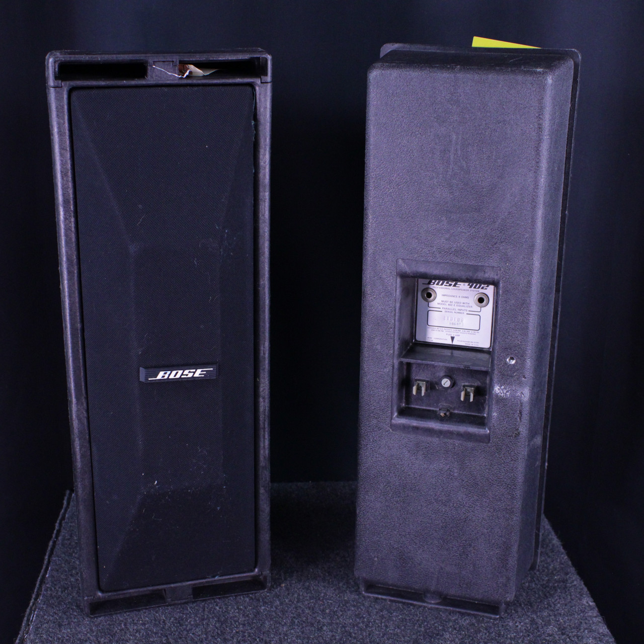 Bose スピーカー 402 Used Bose 402 LOUDSPEAKER PAIR Passive Full Range Speaker Cabinet
