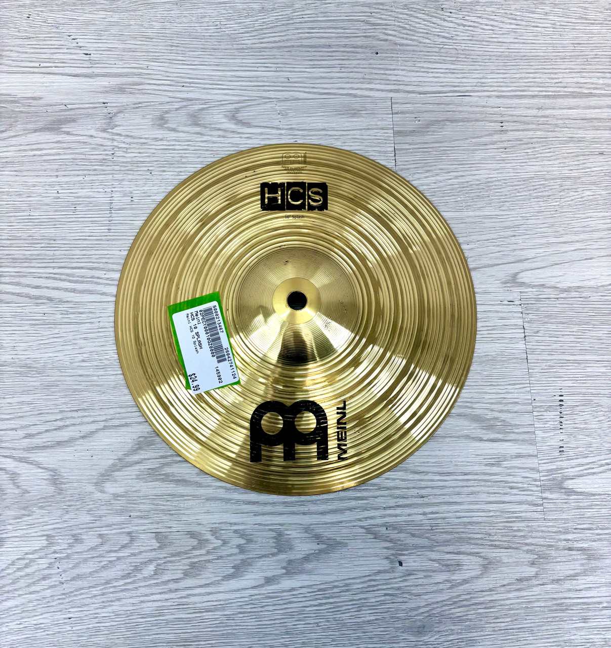 Used Meinl HCS 10 SPLASH Splash Cymbal 10