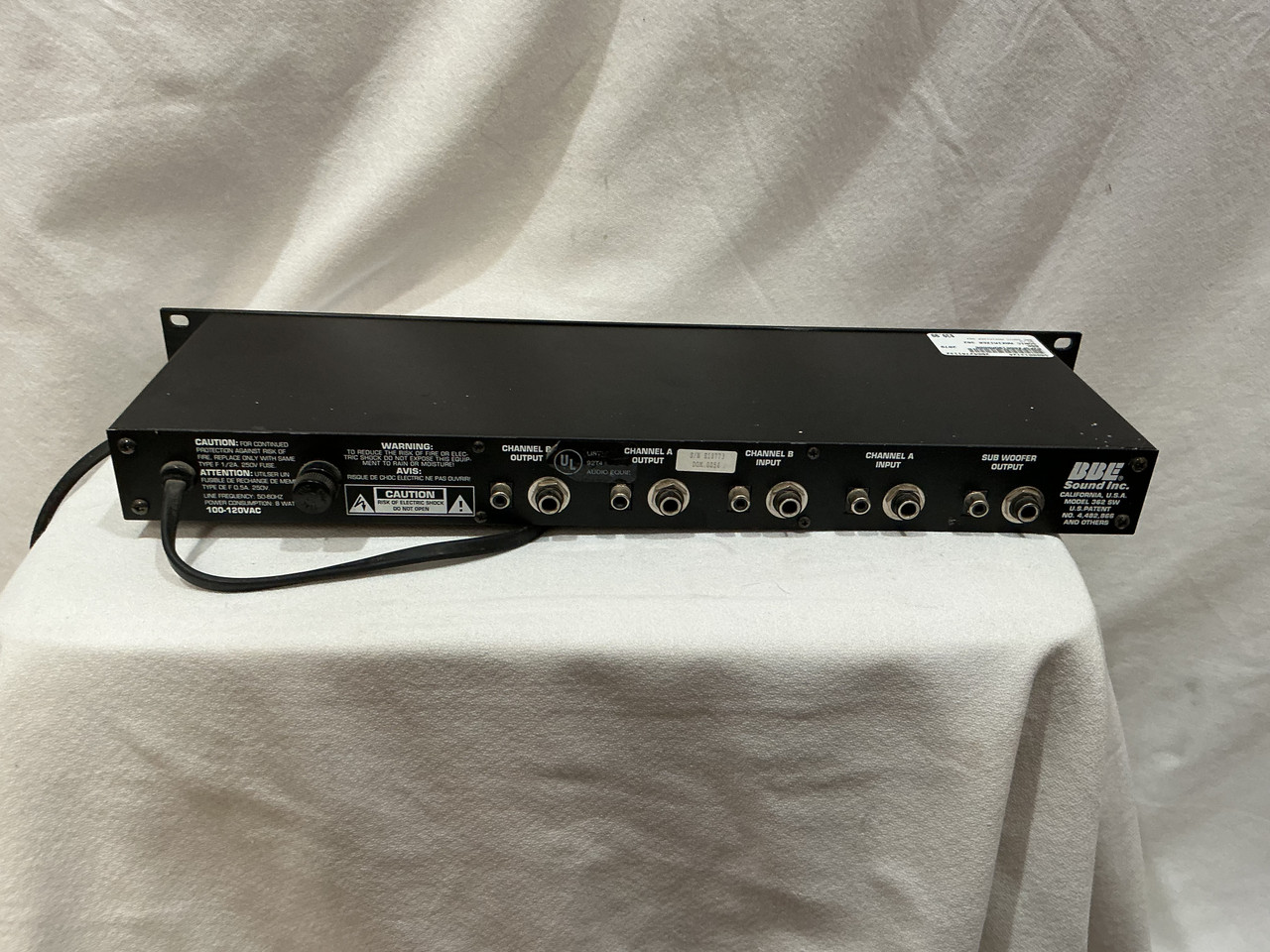 【極美品】BBE SONIC MAXIMIZER 362 Used BBE SONIC MAXIMIZER 362 Pro Sound Effects Unit