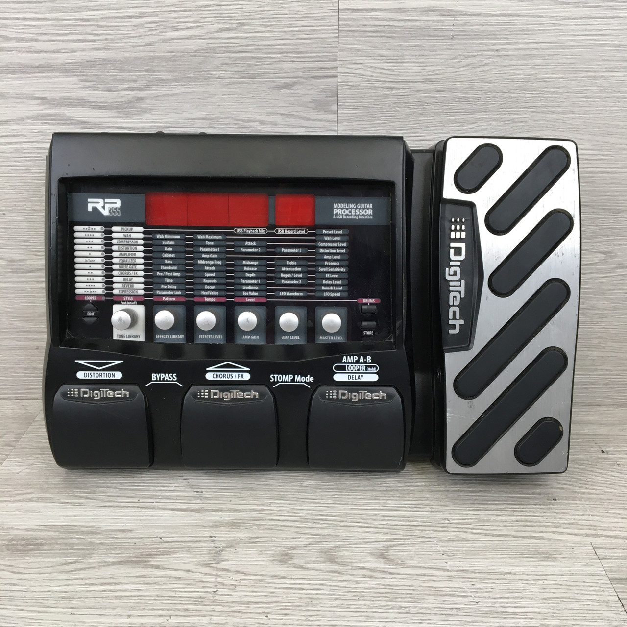 Used Digitech RP355 MULTI-FX Multi-FX Pedal