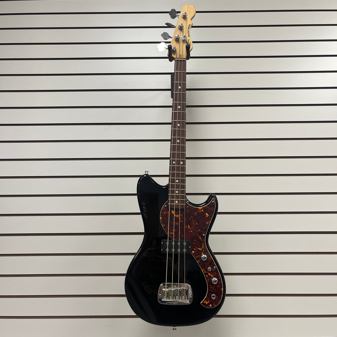Used G&L TRIBUTE SERIES FALLOUT BASS Bass Guitar Black 4-String