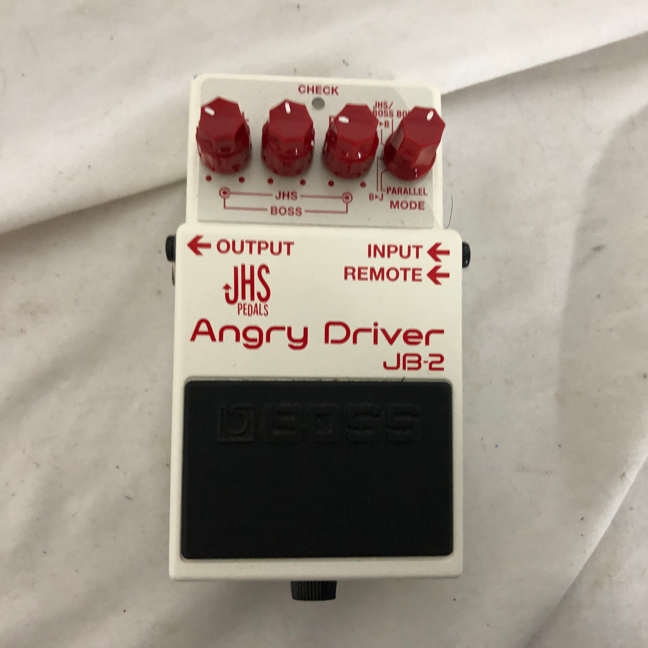 Used Boss JB-2 JHS ANGRY DRIVER Overdrive Pedal