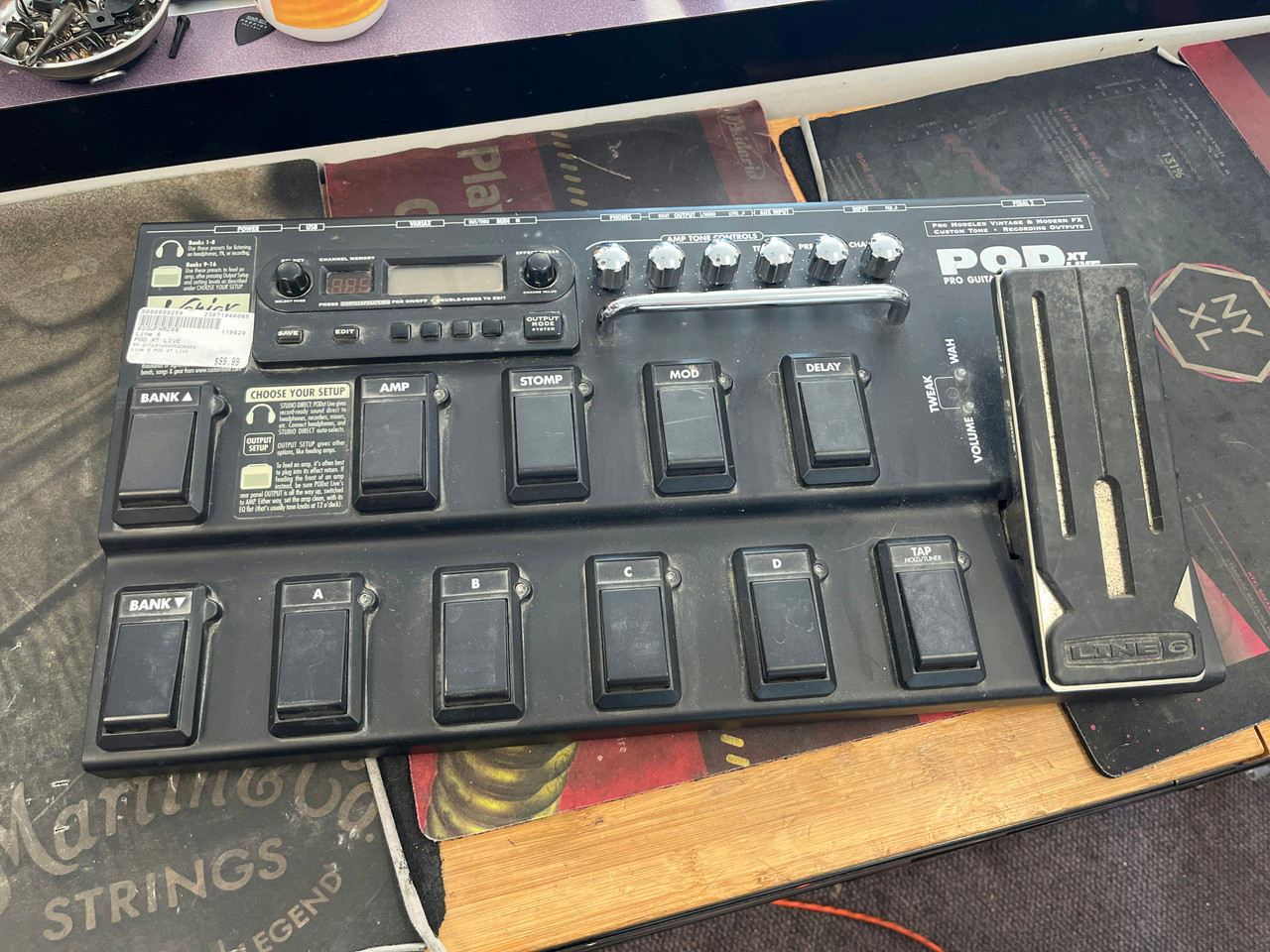 Used Line 6 POD XT LIVE Guitar Effects Effects Guitar Effects