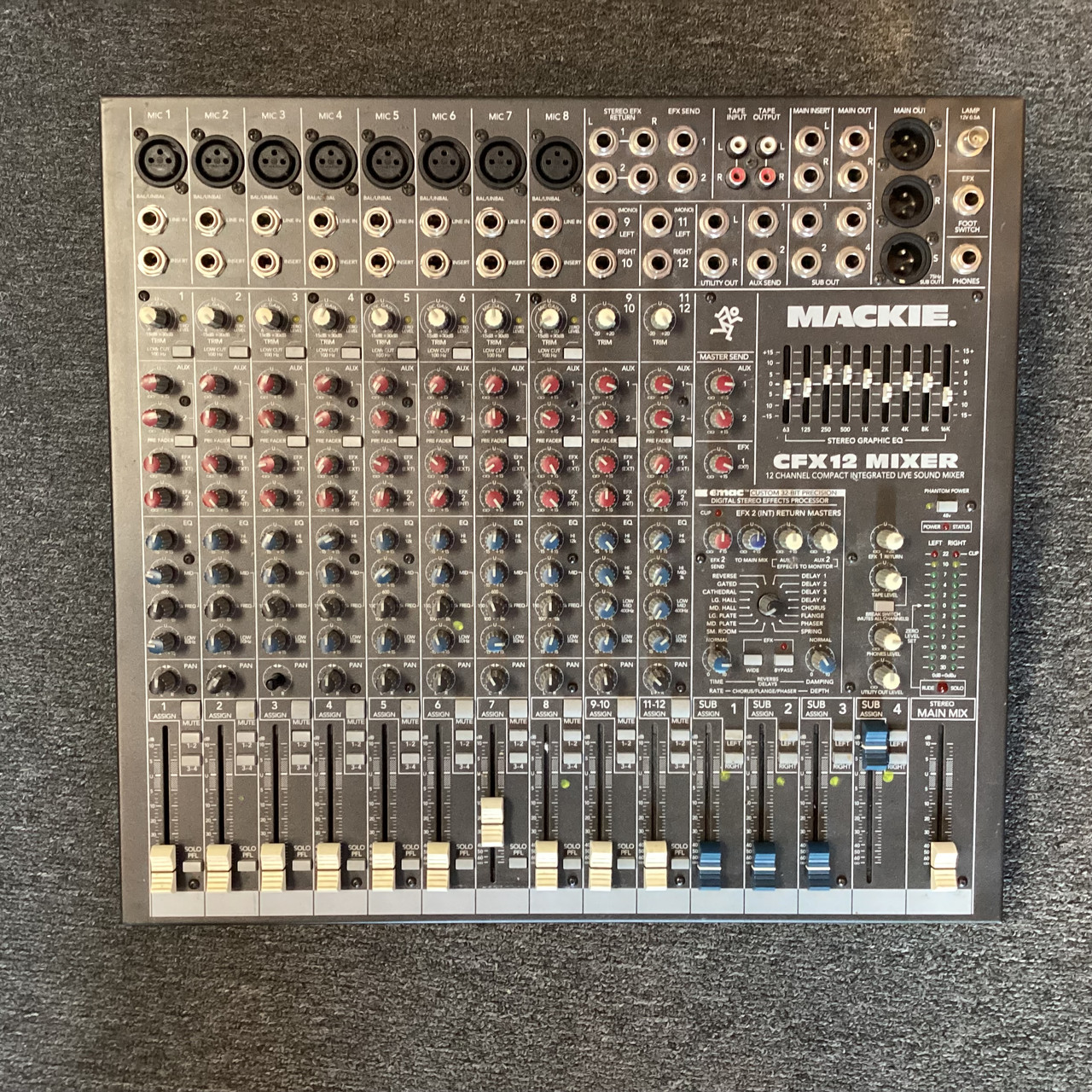 Used Mackie CFX12 Mixing Console
