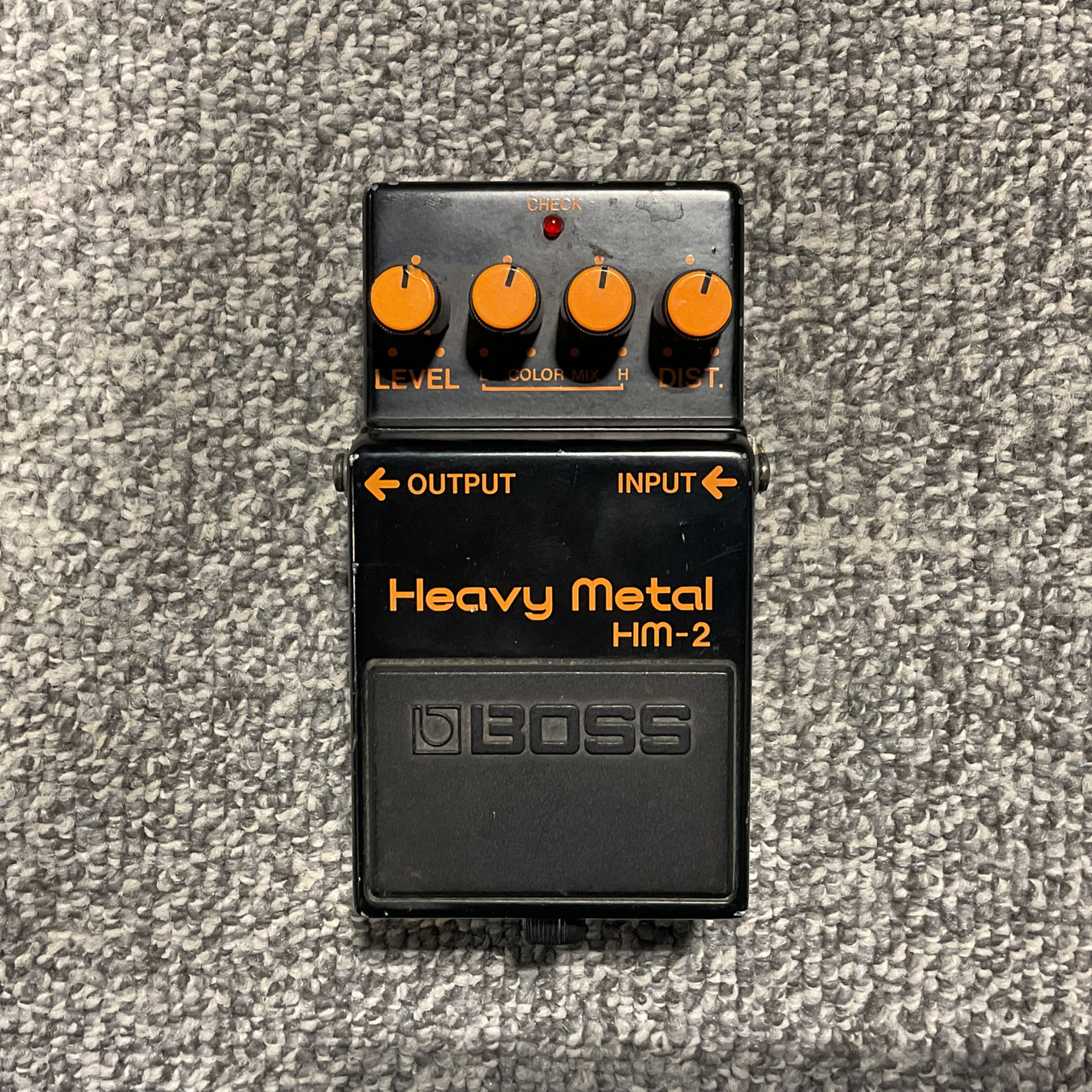 Used 1987 BOSS HM-2 HEAVY METAL Guitar Distortion Pedal