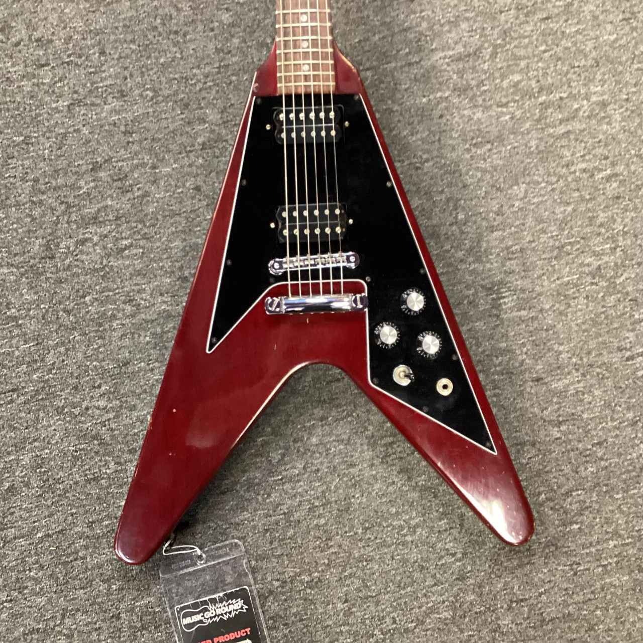 Used Gibson FLYING V 2004 Pointy Electric Guitar Red 6-String