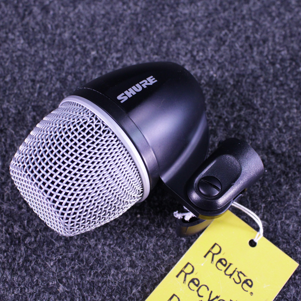 Used Shure PG52 BASS DRUM MIC Dynamic Microphone