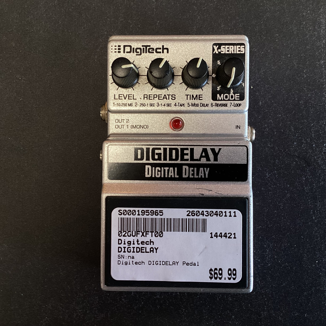 廃盤　DigiTech DIGIDELAY DigiTech Digidelay | Reverb