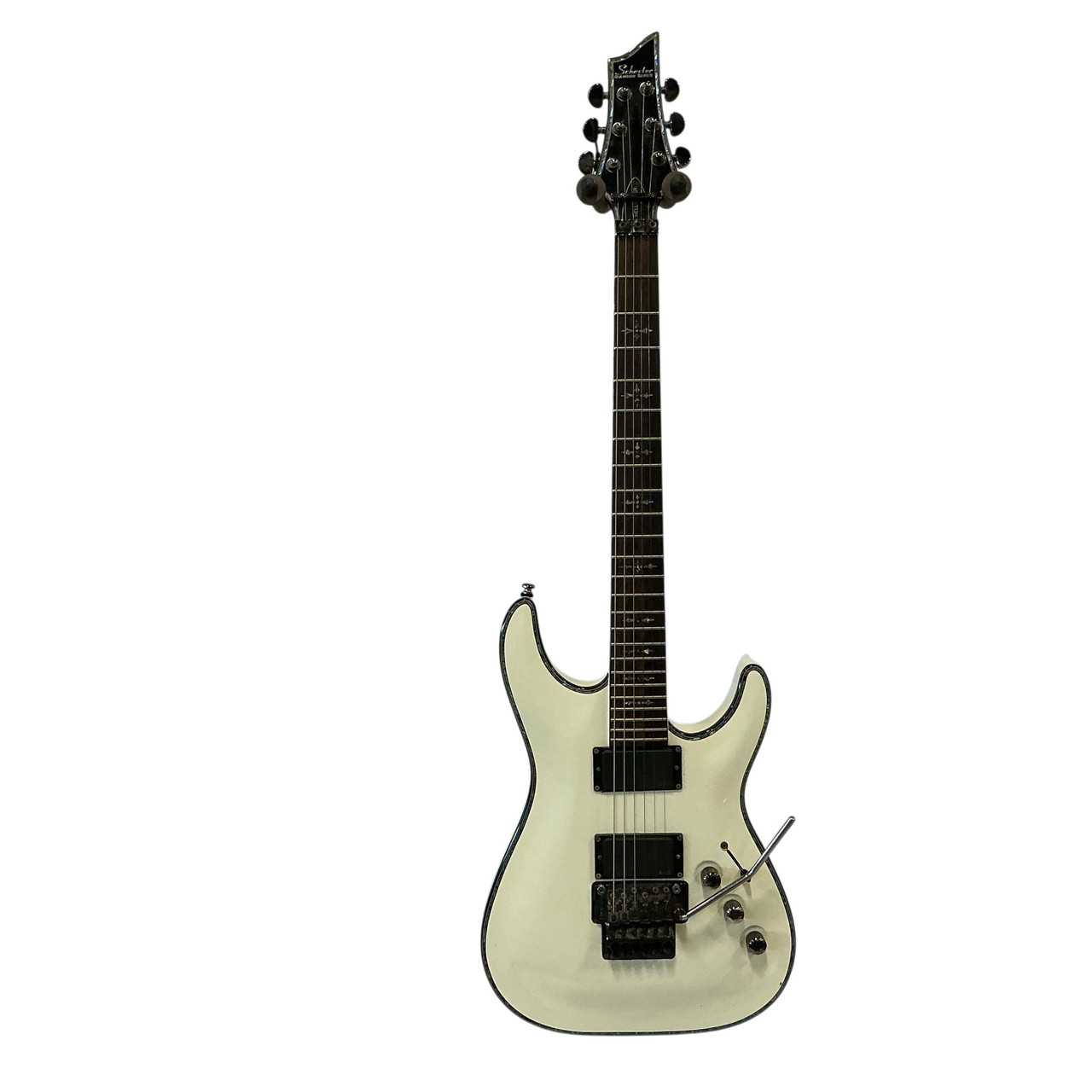 Used Schecter C-1 FR HELLRAISER S Type Electric Guitar White 6-String