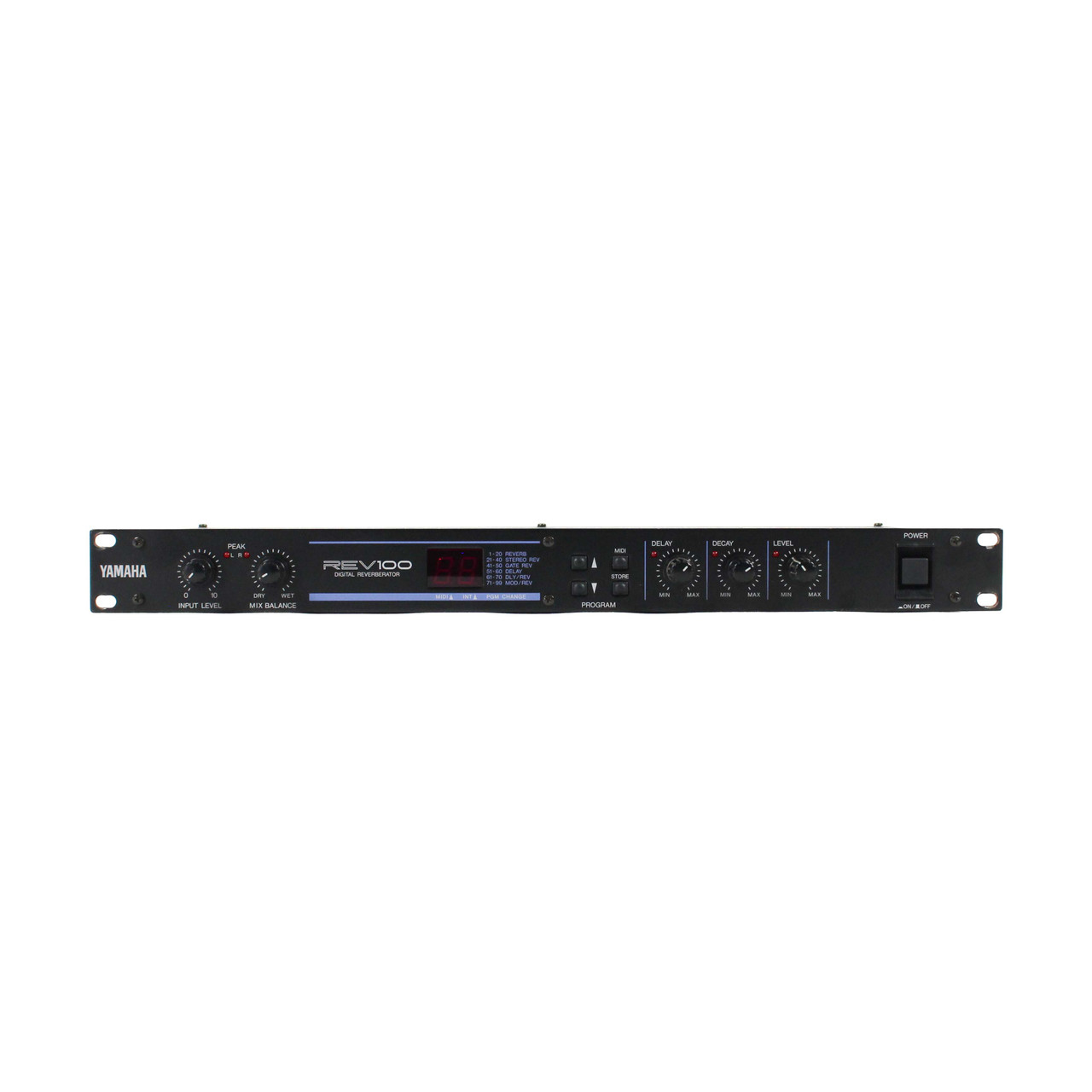 Used Yamaha REV 100 Rackmount Recording Device