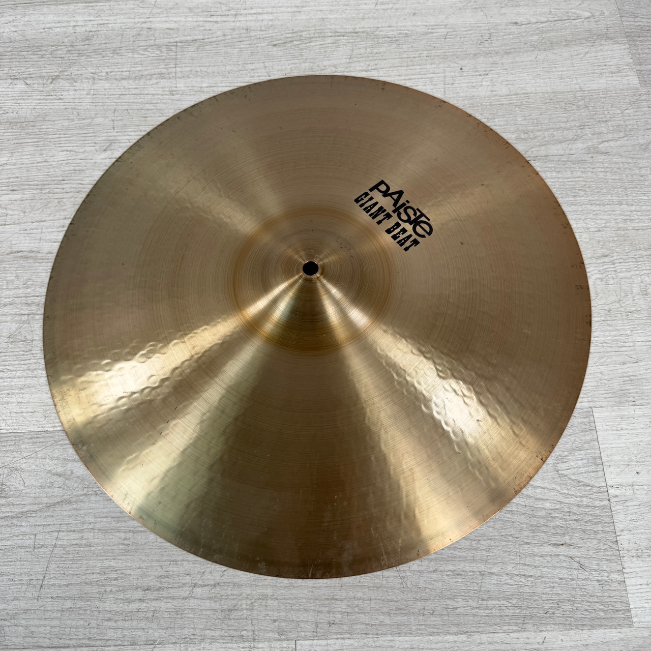 Used Paiste Giant Beat Crash | Ride Cymbal - 18-inch