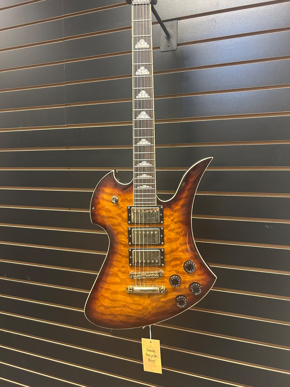 bc rich mockingbird tobacco sunburst Special X 2nd Hand 2014 BC Rich Pro X