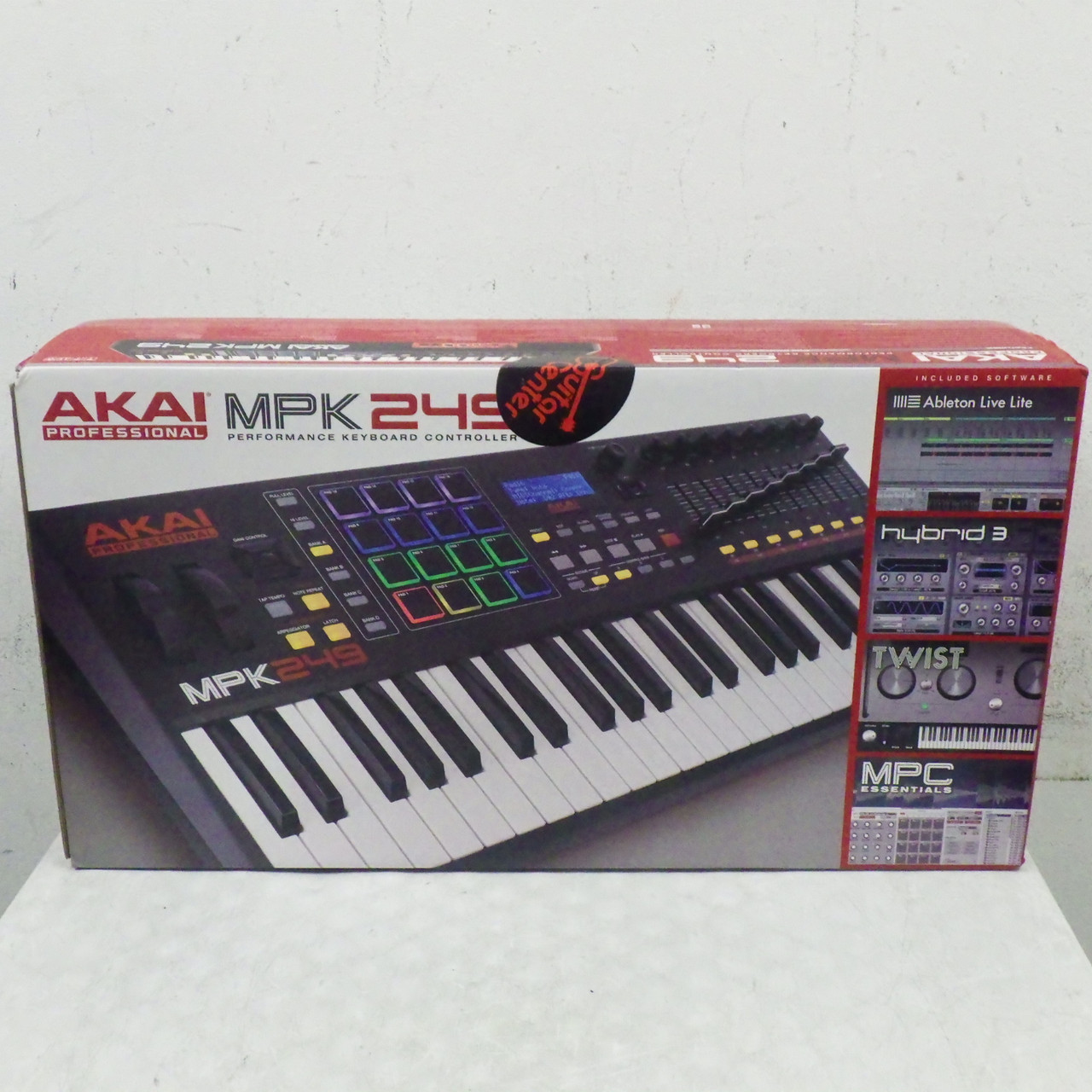 Used Akai MPK 249 MIDI CONTROLLER 49-Key Controller 49-Key