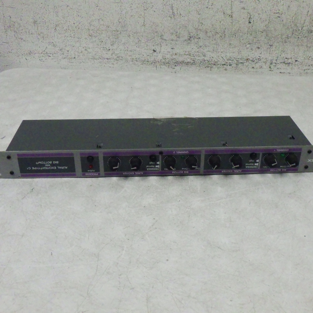 Used Aphex 104 AURAL EXCITER TYPE C2 W BIG BOTTOM Pro Sound