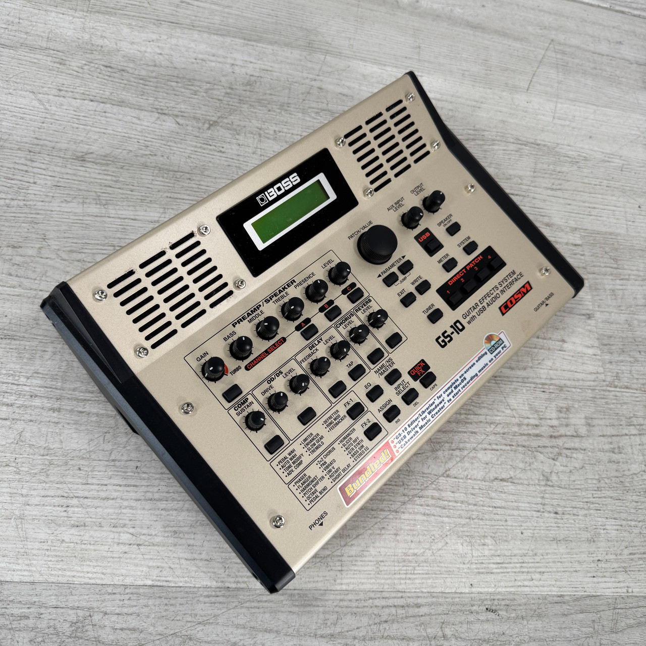 ギター BOSS GS-10 Used Boss GS-10 - Guitar Effects System