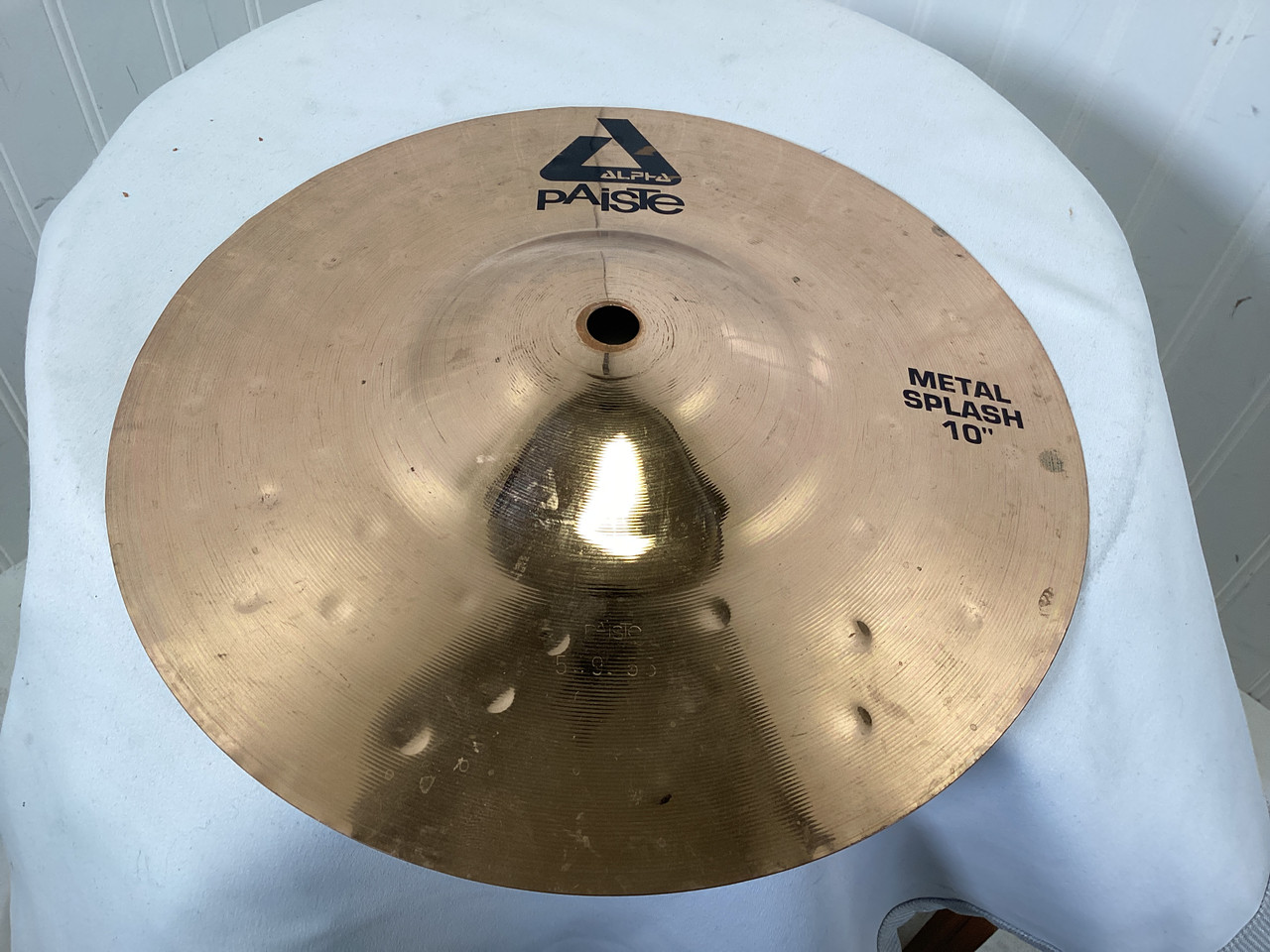 Used Paiste ALPHA METAL SPLASH 10 Splash Cymbal 10