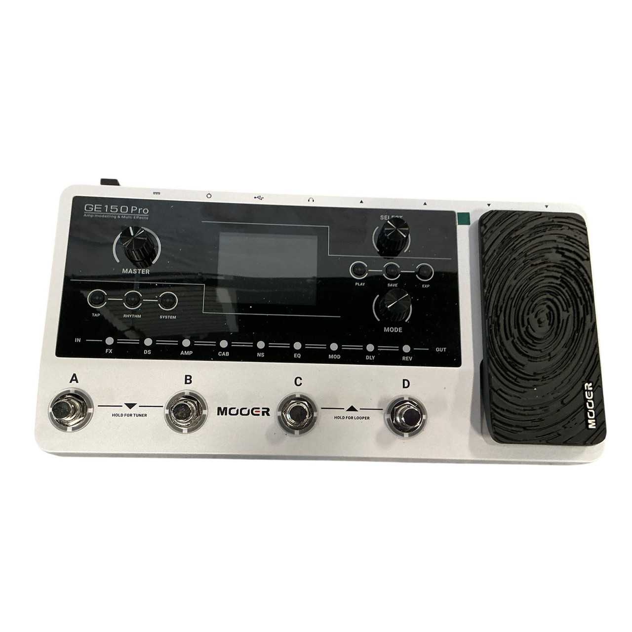 Used Mooer GE150 PRO W/AC Floorboard Amp Modeling + FX