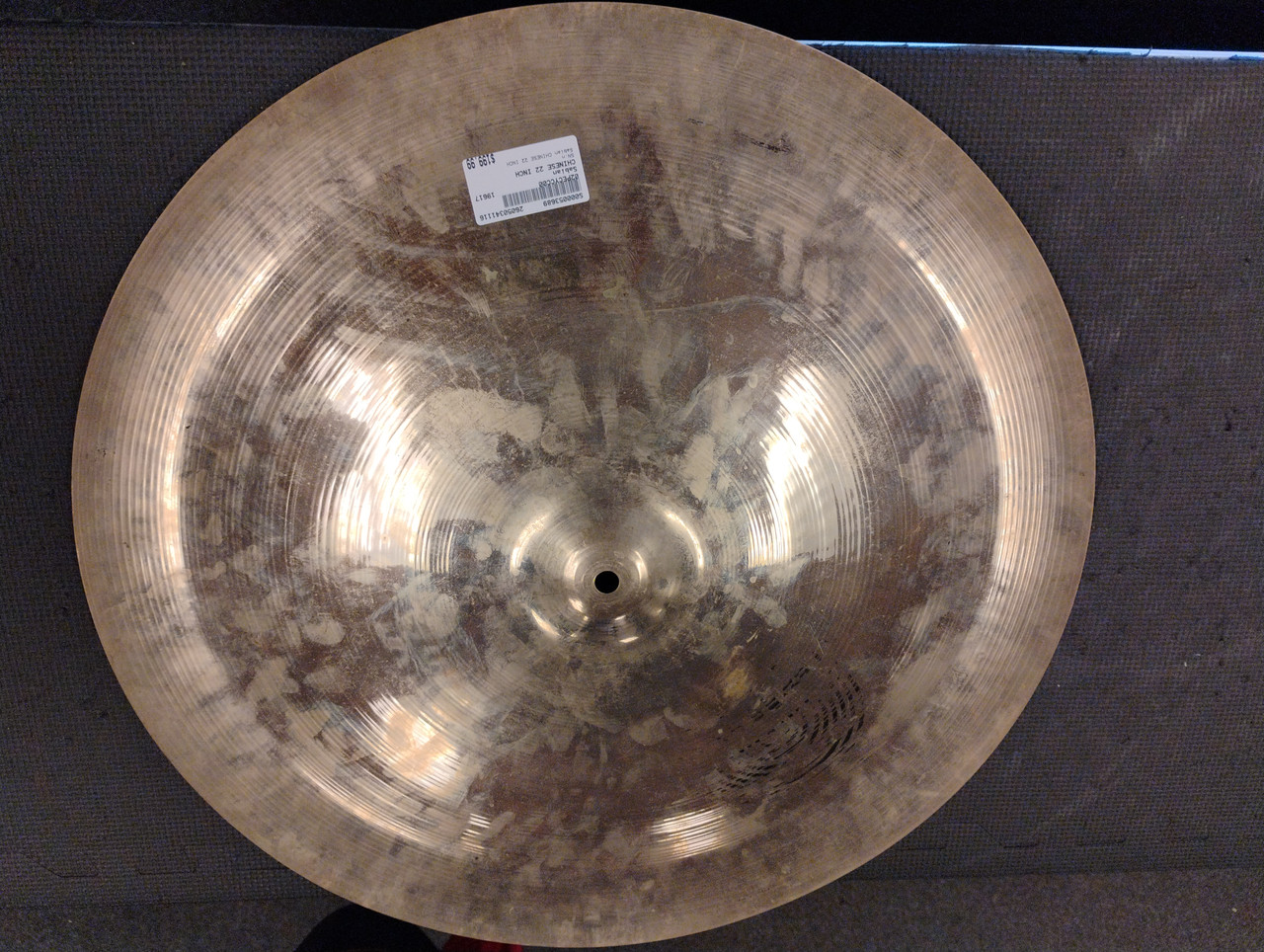 Used Sabian CHINESE 22 INCH China Cymbal Other