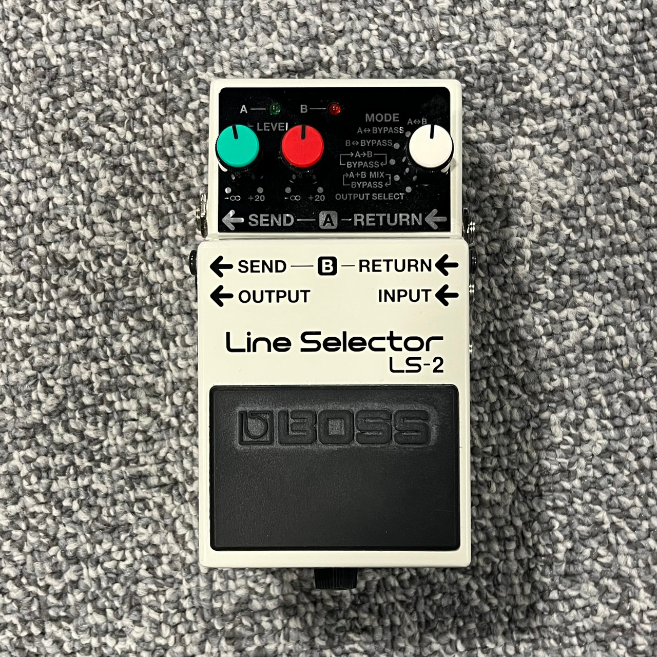 Used BOSS LS-2 LINE SELECTOR Guitar Pedal