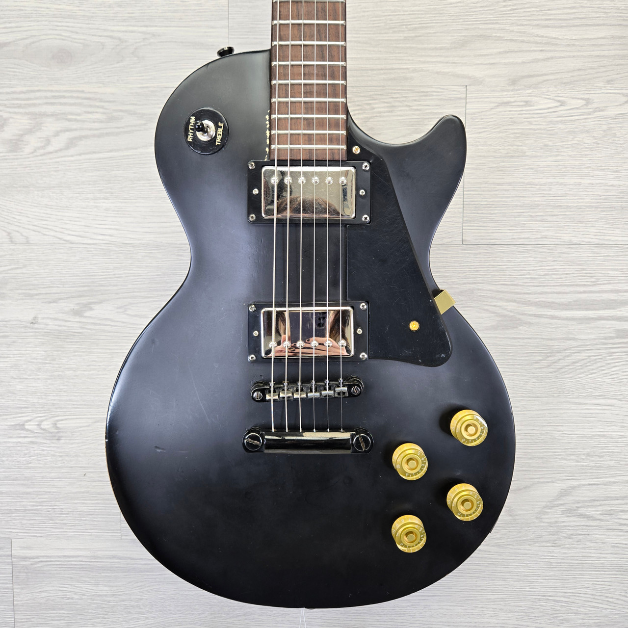 Used Epiphone LES PAUL GOTH LP Type Electric Guitar Black 6-String