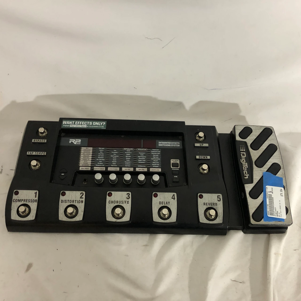 Used Digitech RP500 Vintage Multi-FX Pedal