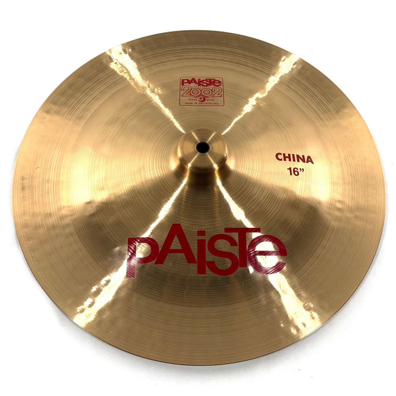 Used Paiste 2002 16IN CHINA China Cymbal 16
