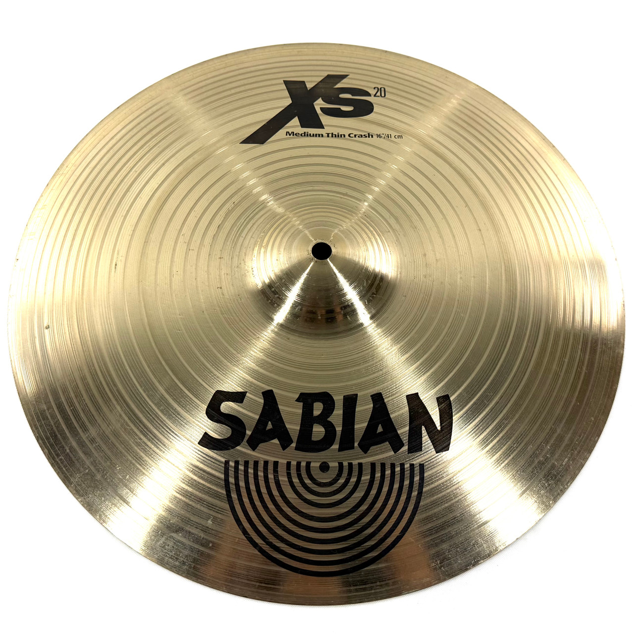 Used Sabian XS20 16IN MEDIUM THIN CRASH Crash Cymbal 16