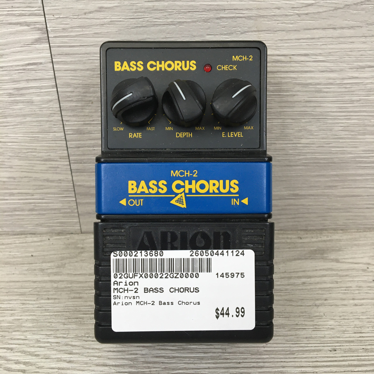 Used Arion MCH-2 BASS CHORUS Chorus Pedal