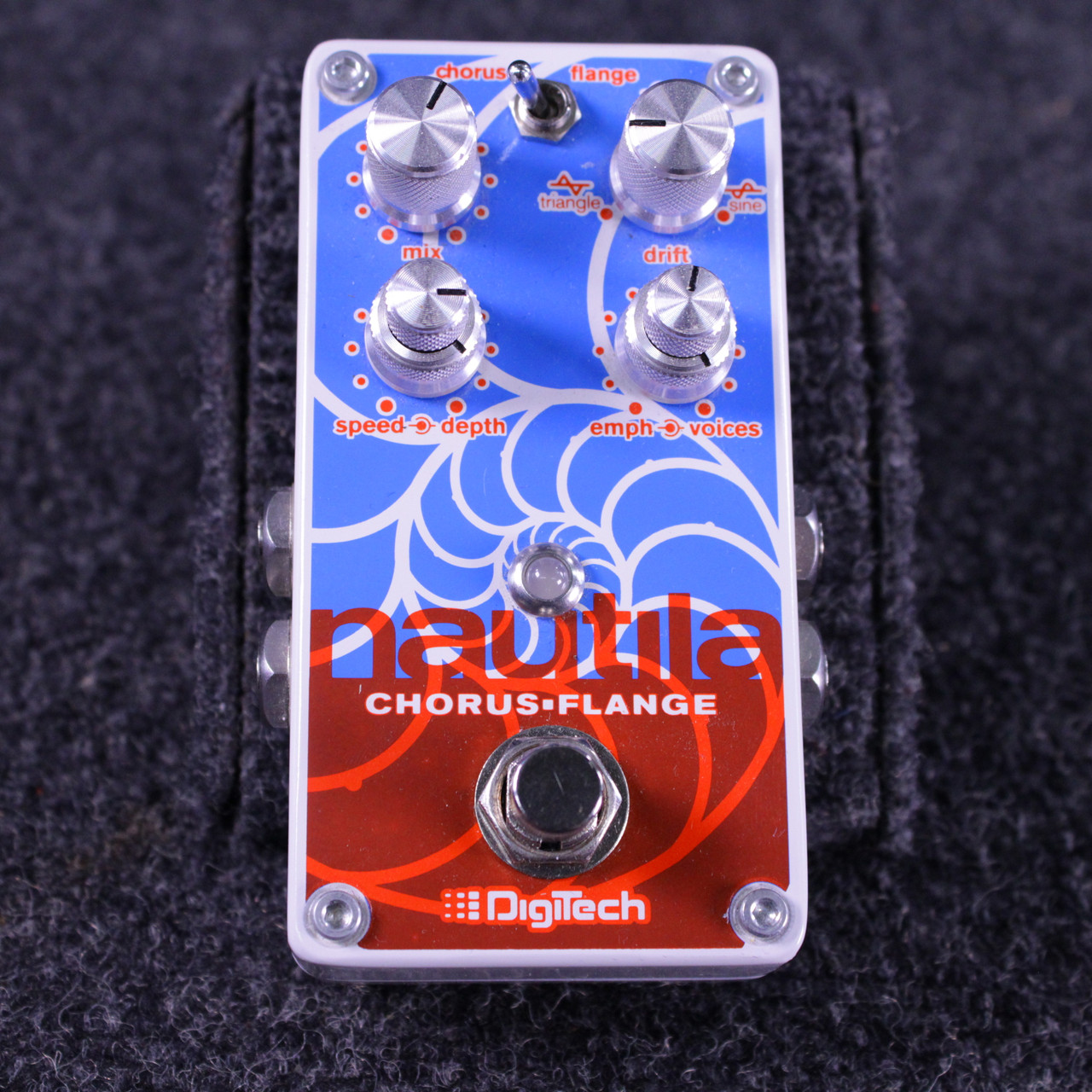 ギター Digitech nautila chorus-flange Used Digitech NAUTILA CHORUS/FLANGER PEDAL Chorus Pedal