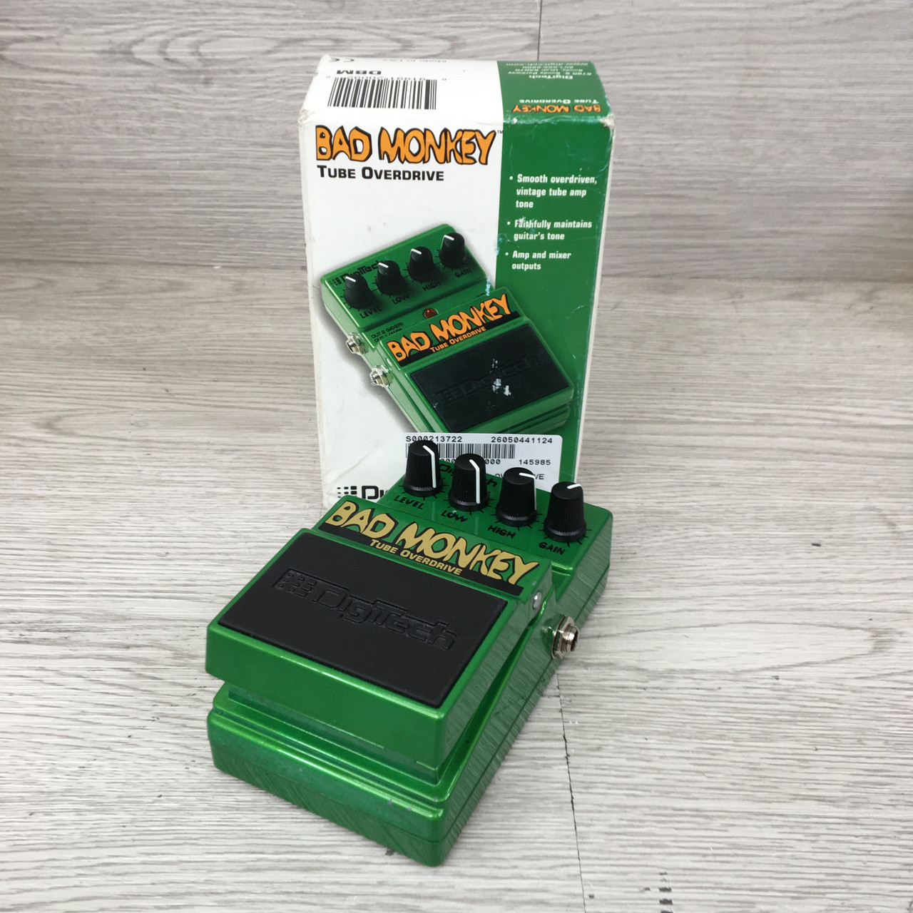 Used Digitech BAD MONKEY TUBE OVERDRIVE Overdrive Pedal