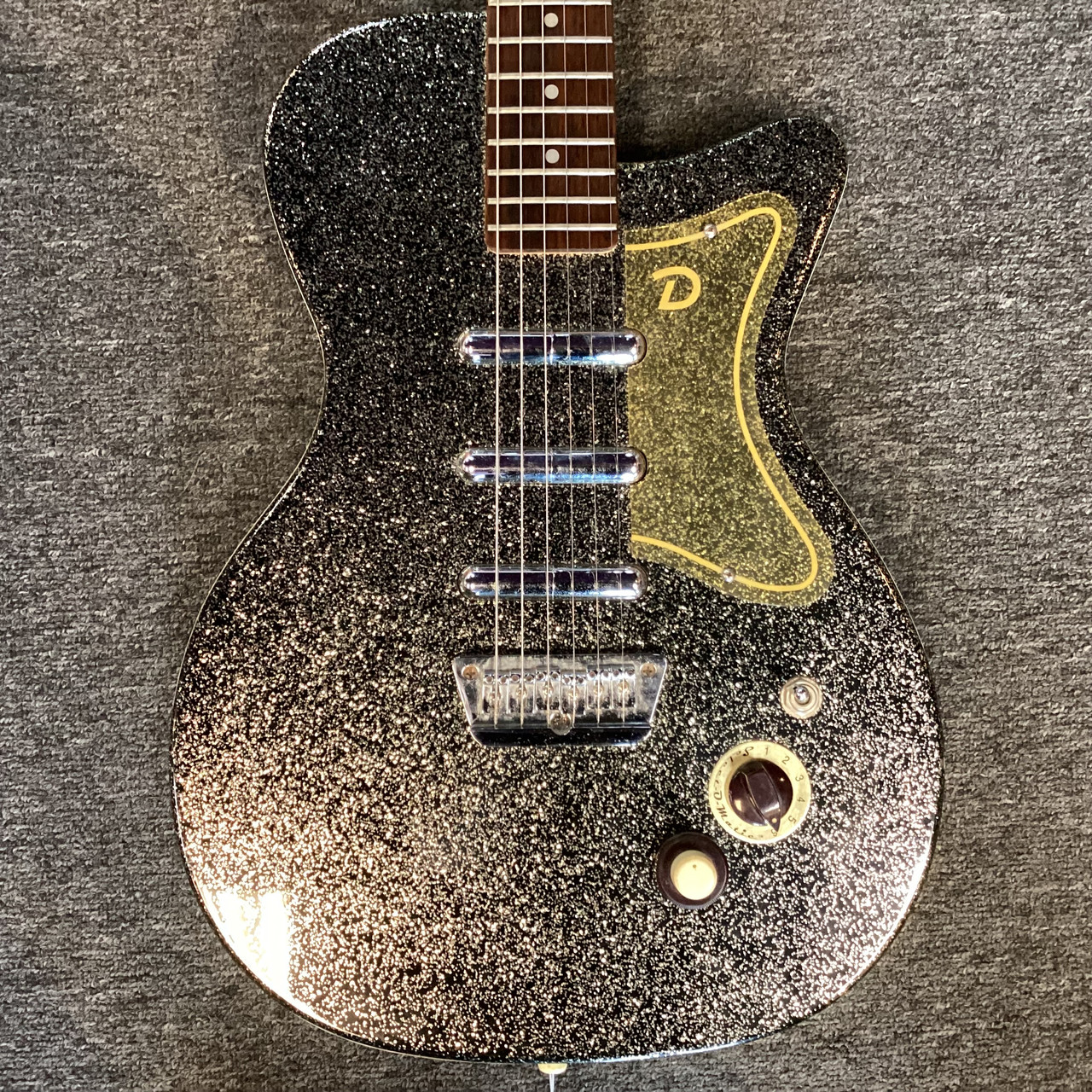 Used Danelectro U3 56 REISSUE LP Type Electric Guitar Black 6-String
