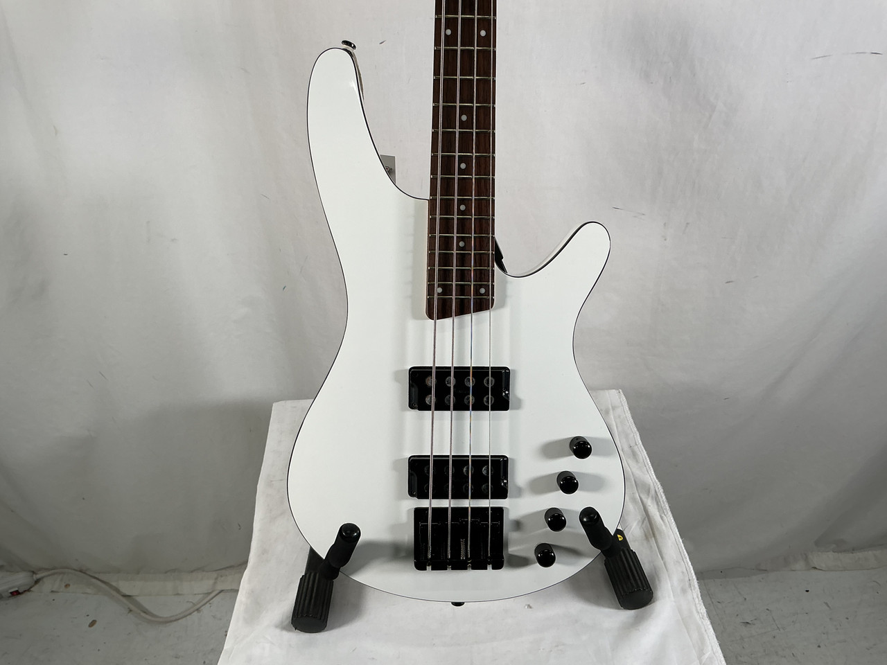 Used Ibanez SRX2EX2 ELECTRIC BASS Bass Guitar White 4-String