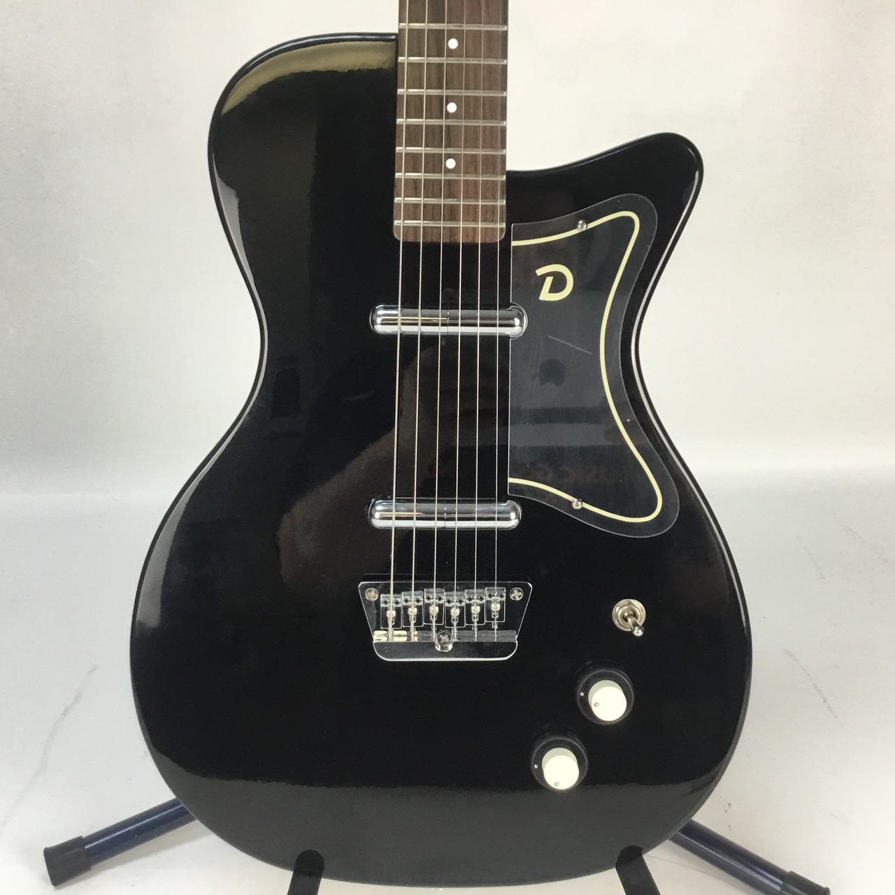 Used Danelectro 56 U2 LP Type Electric Guitar Black 6-String