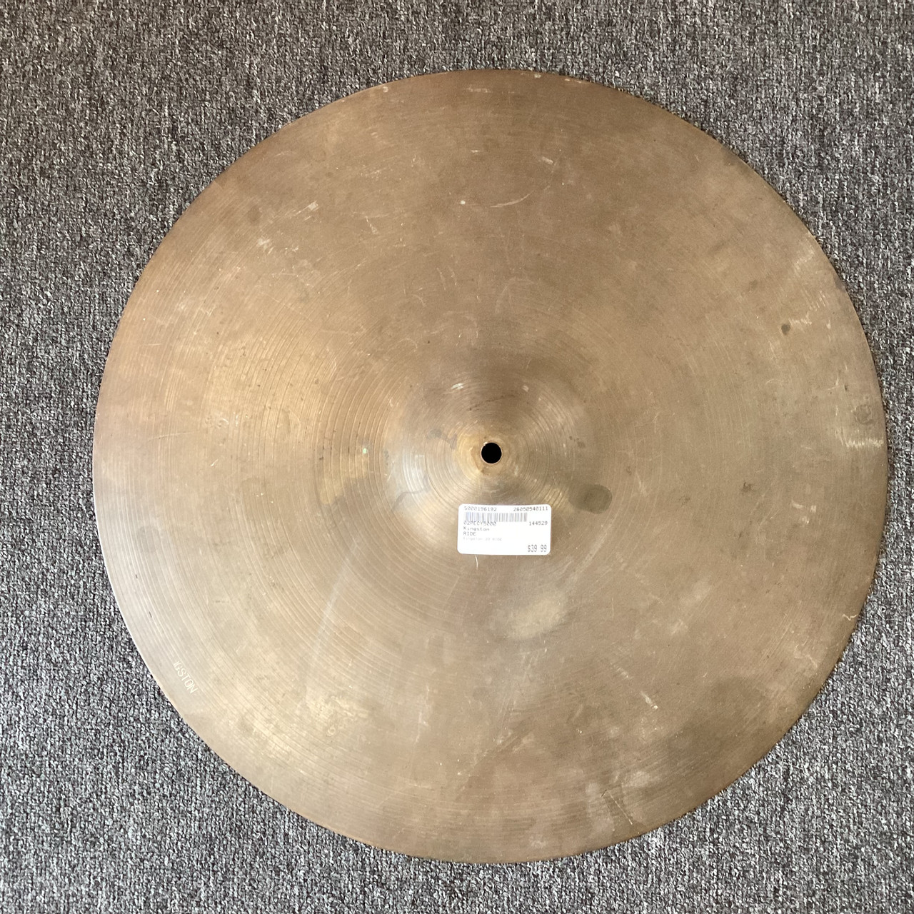 Used Kingston RIDE Ride Cymbal 20