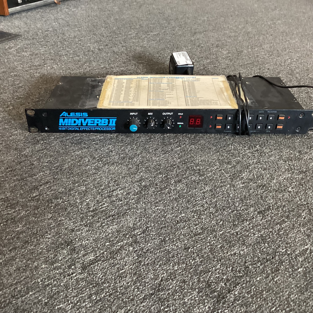 Used Alesis MIDIVERB II Multi Effects
