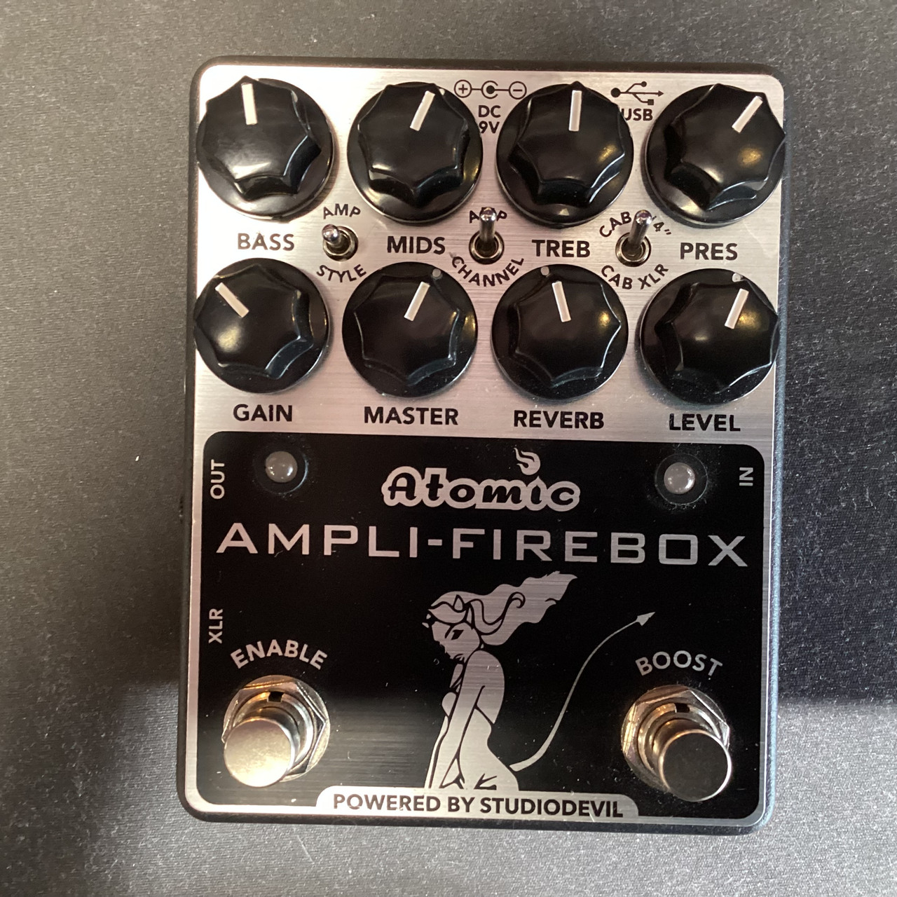 Used ATOMIC AMPLI-FIREBOX Amp Modeling Pedal