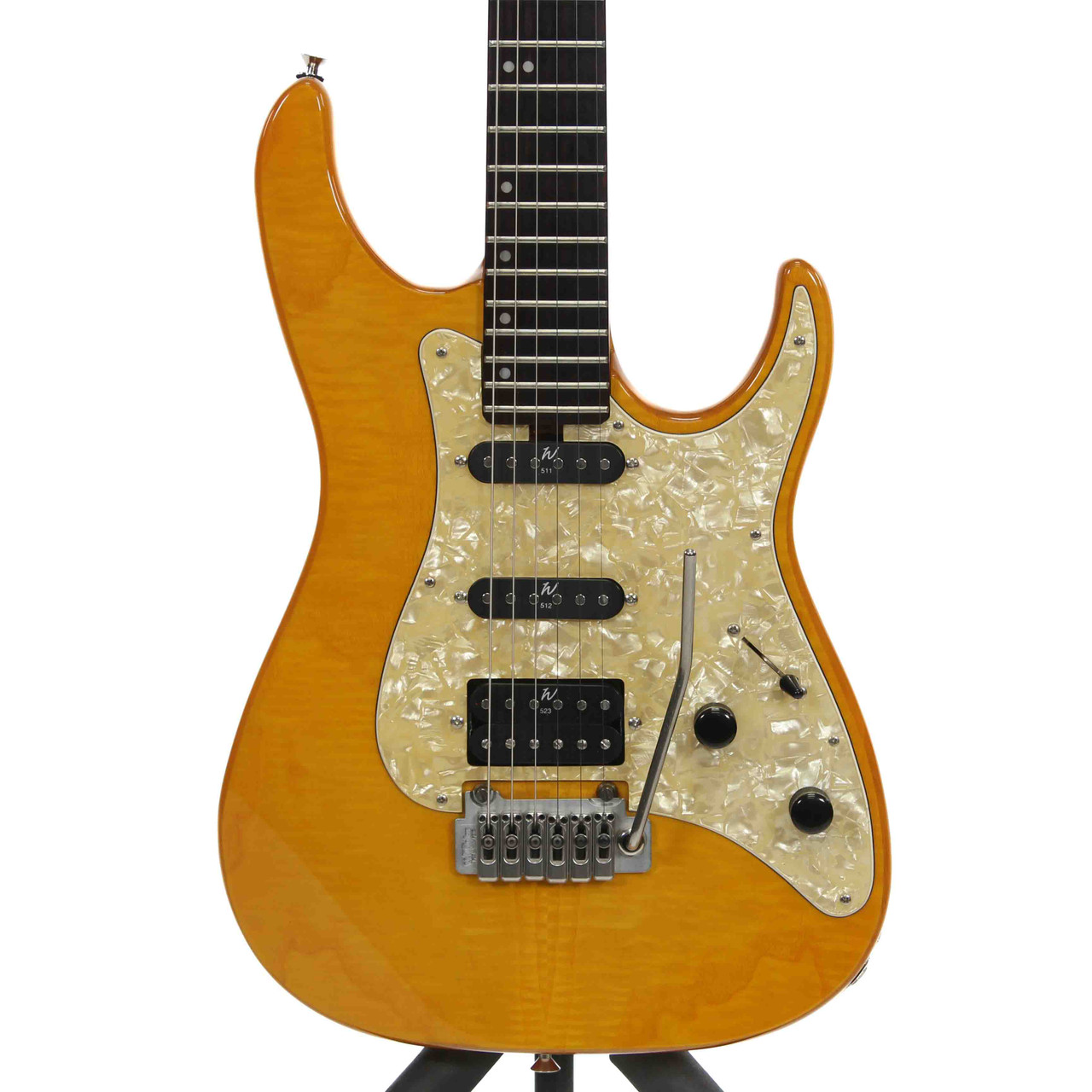 Washburn　MERCURY Used Washburn MERCURY S Type Electric Guitar Amber 6-String