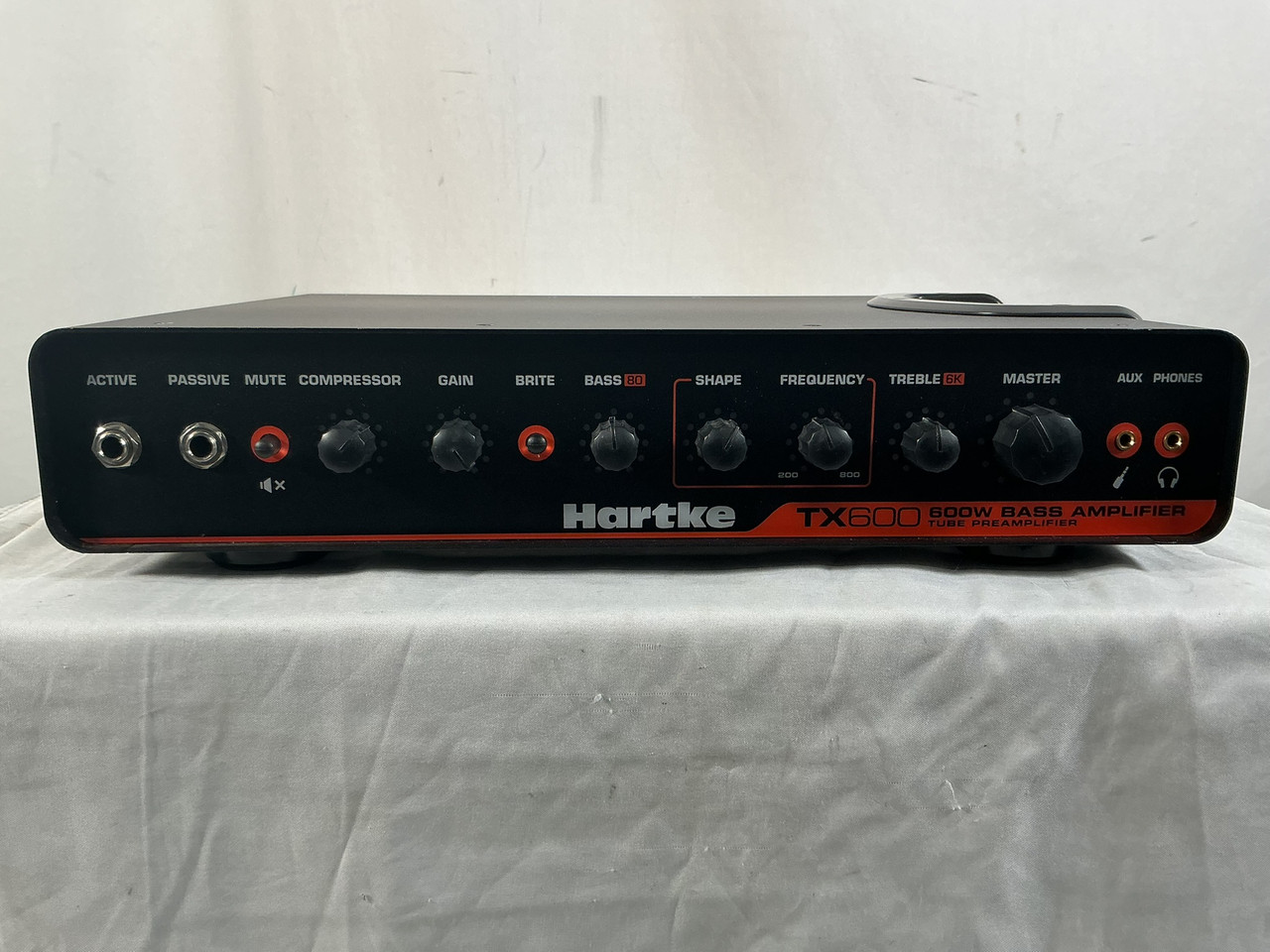 Used Hartke TX600 600W BASS AMP HEAD Bass Amplifier Head