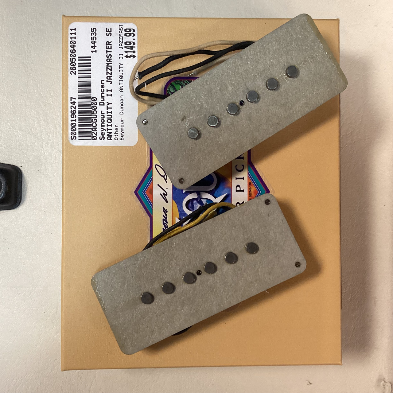 Used Seymour Duncan ANTIQUITY II JAZZMASTER SET Guitar Pickup