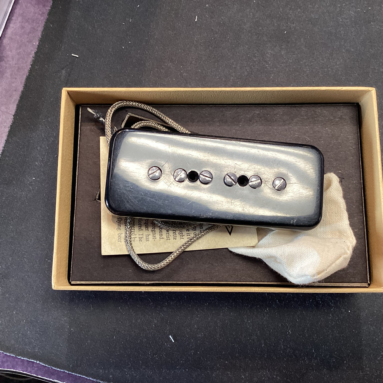 Used Seymour Duncan ANTIQUITY P90 DOG EAR NECK Guitar Pickup