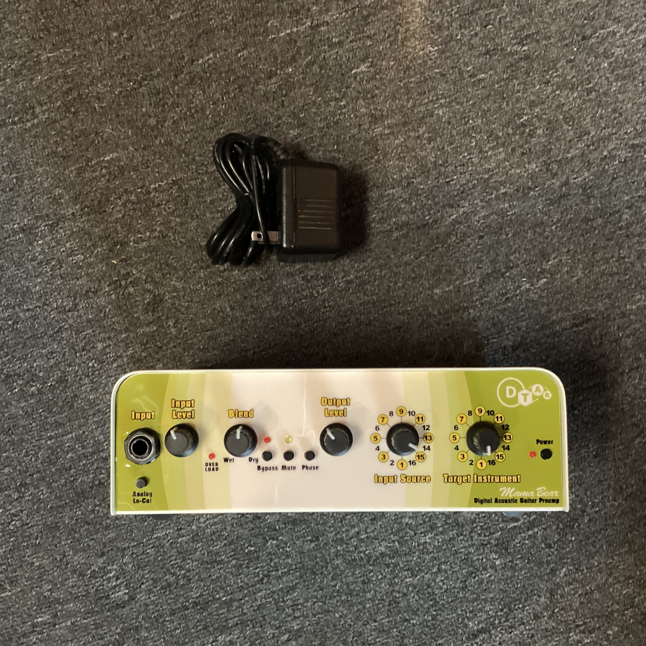 Used Seymour Duncan MAMA BEAR DTAR ACOUSTIC PREAMP Rackmount