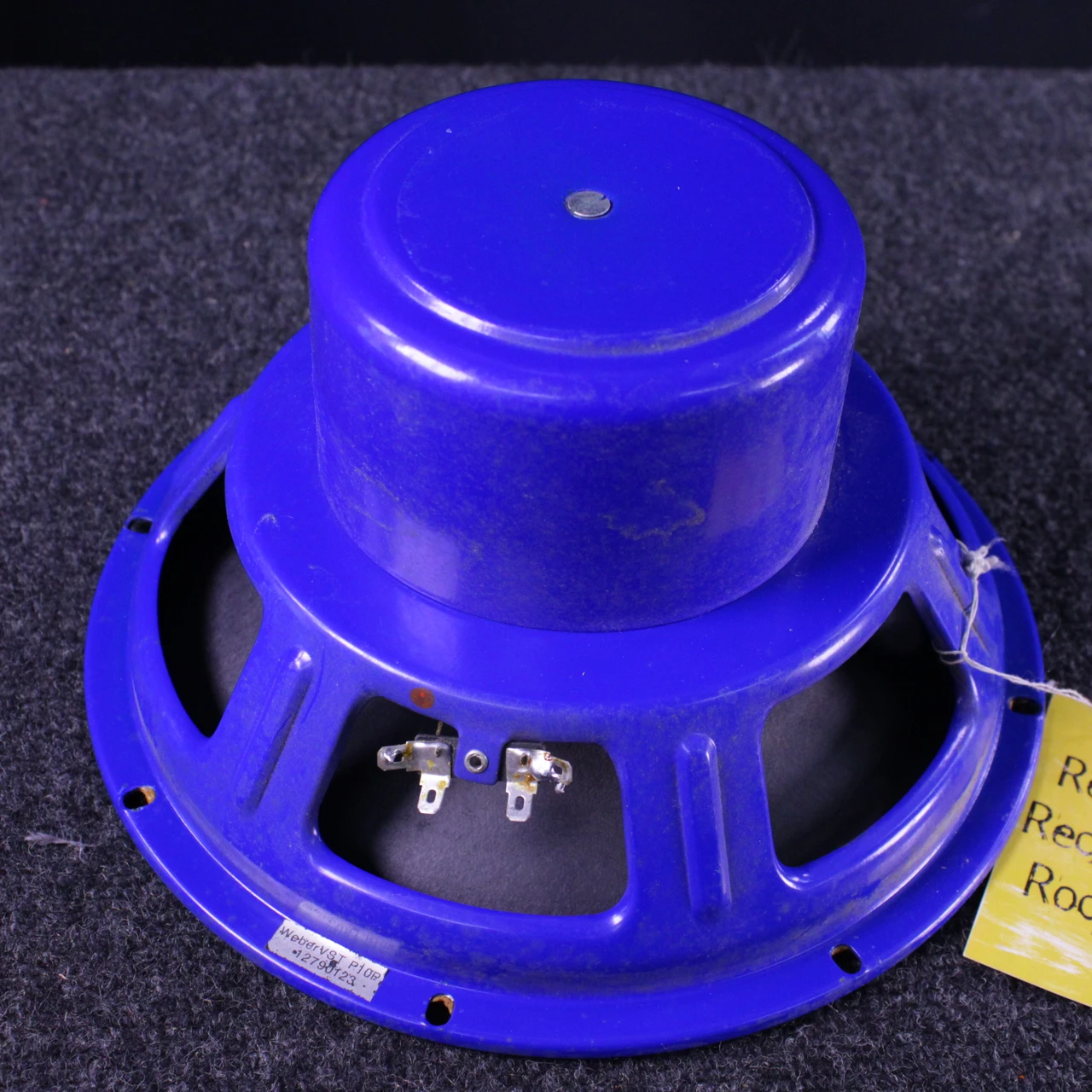 Used Weber BLUE PUP 10 SPEAKER 8 OHM Raw Speaker 10