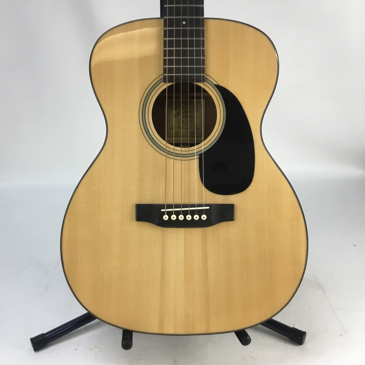 Used Recording King RO-318 Solid Top Acoustic Guitar Natural